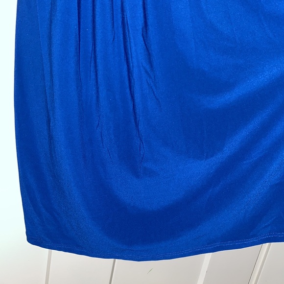 Royal Blue Jewelled Dress - Picture 4 of 5